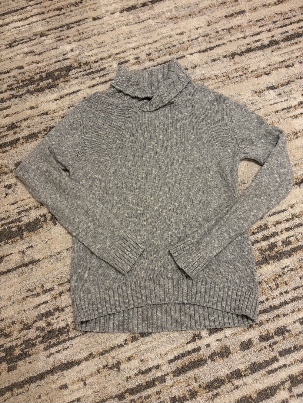 Abercrombie & Fitch | Mens Gray Turtleneck Sweater- Size XL